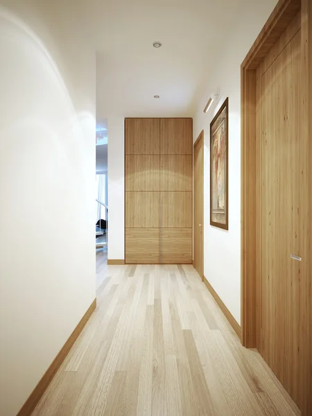 Long corridor contemporary style