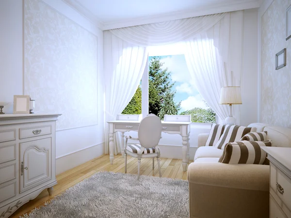 Dressing table in provence bedroom