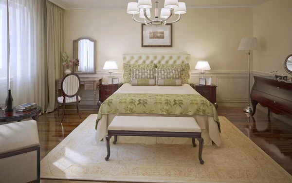 Elegant bedroom modern style