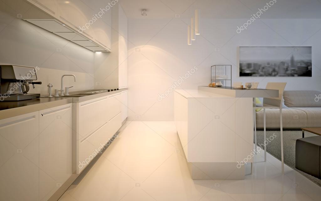 Studio modernes küchendesign — stockfoto © kuprin33 #83426654