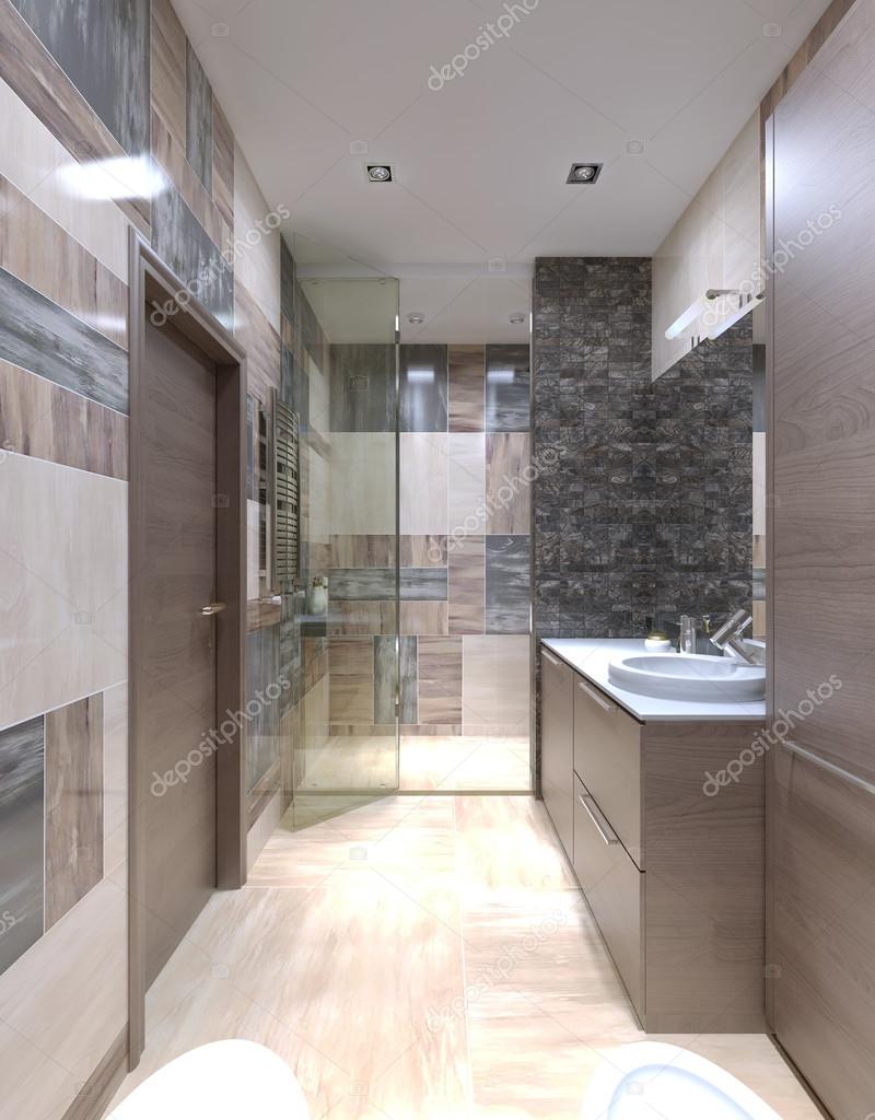 Stort badrum modern interiör — stockfotografi © kuprin33 #83431074