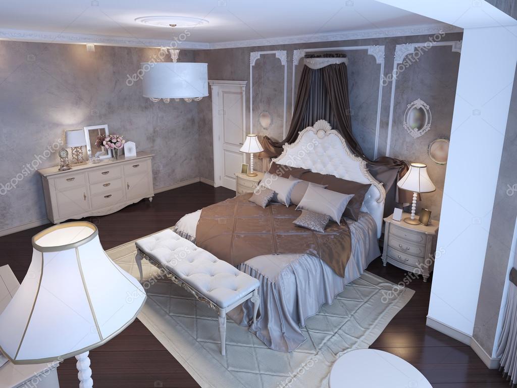 Idee van master slaapkamer — stockfoto © kuprin33 #87650432
