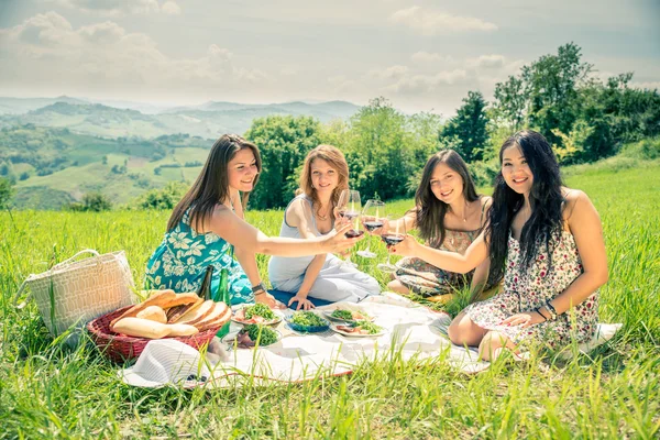 Women at picnic