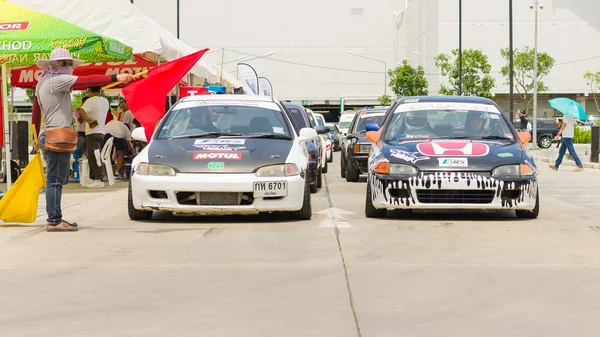 CHIANG MAI, THAILAND - JUNE 06: Undefined Drivers race wheel-to-