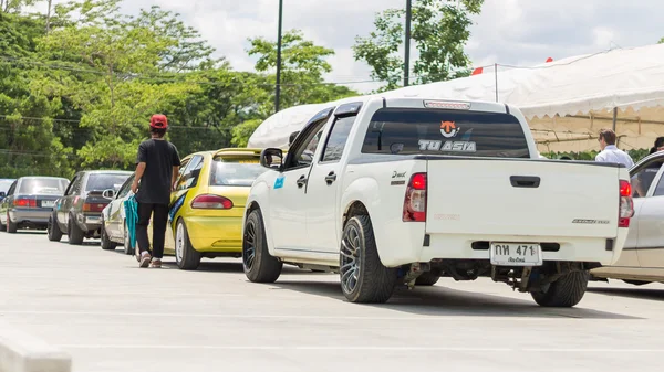 CHIANG MAI, THAILAND - JUNE 06: Undefined Drivers race