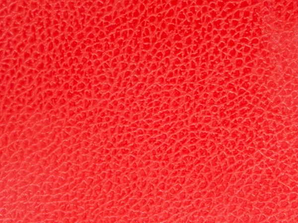 Red cow  leather with pattern