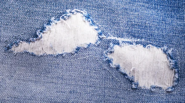 Torn denim texture