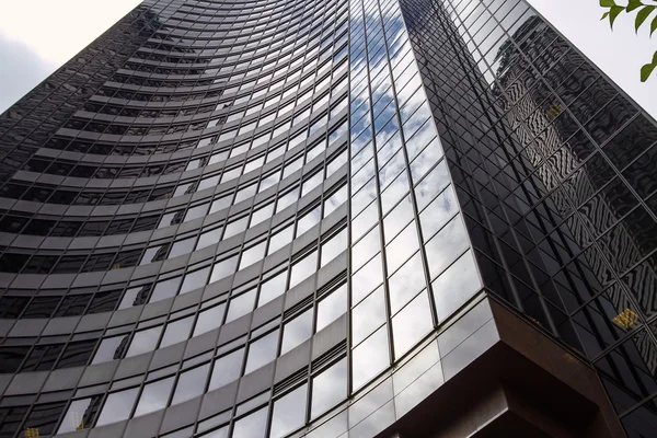 Reflection of the Sky on Columbia Center in Seattle, Washington, United States.