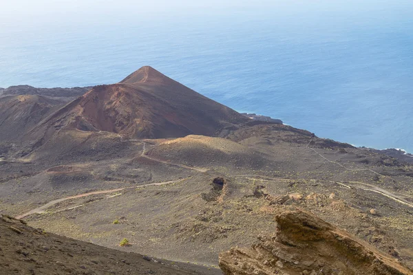 Coastline of Volcanic Island Las Palmas at Canary Islands