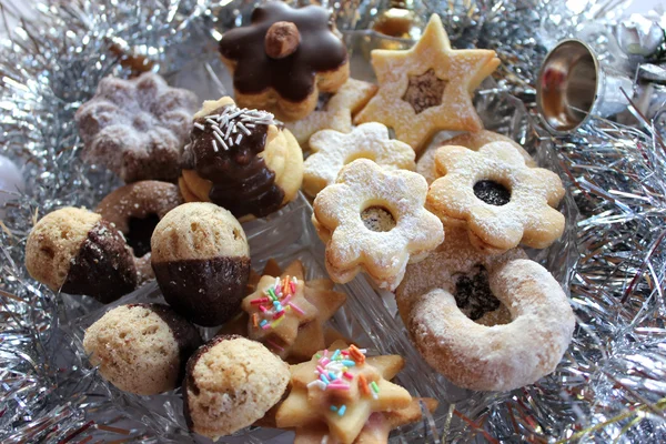 Different kinds Christmas sweets