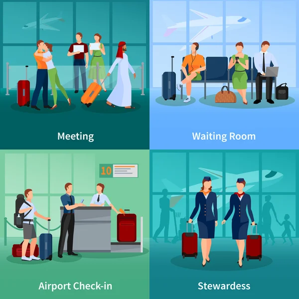 Airport People Flat 2x2 Design Concept