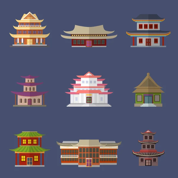 Chinese house icons