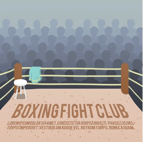 Boxing ring background