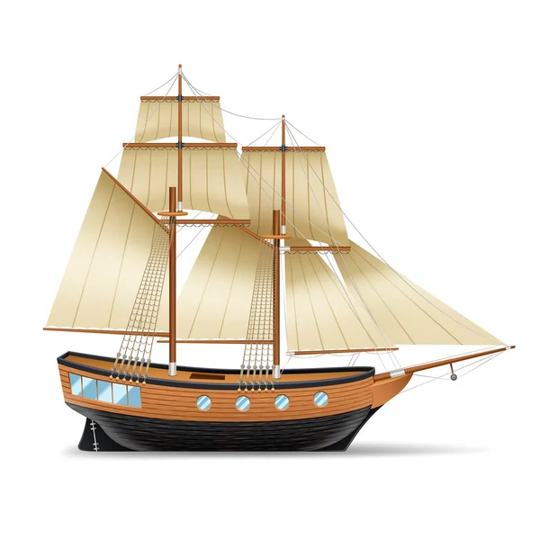 Sailing Ship Illustration