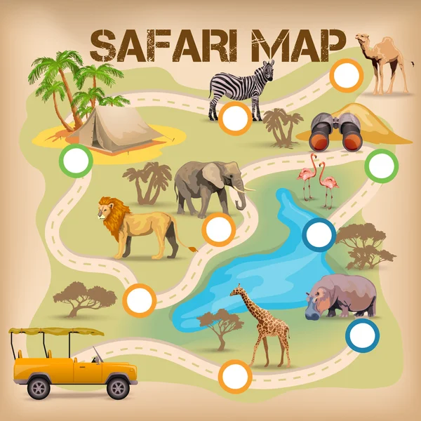 Safari Poster For Game