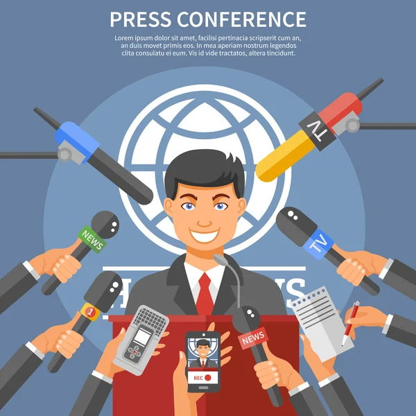 Press Conference Concept