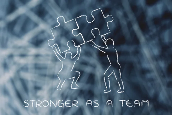 Concept of stronger as a team