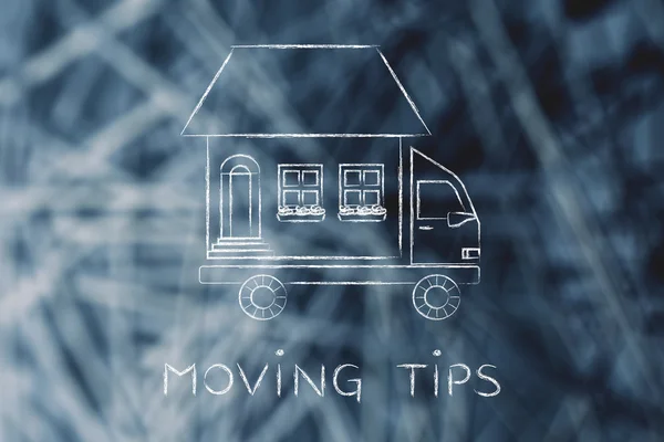 Concept of moving tips