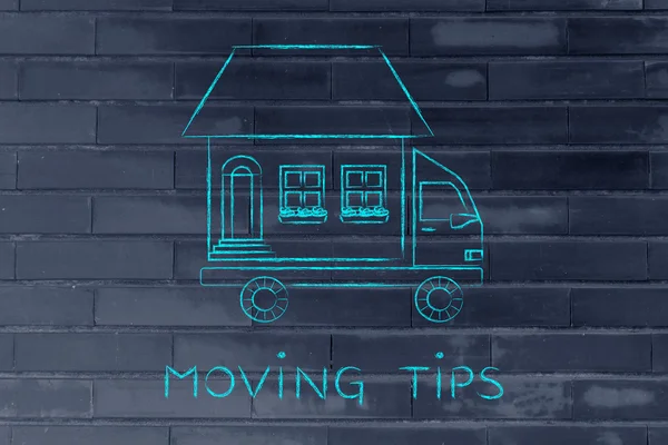 Concept of moving tips