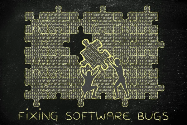 Concept of fixing software bugs