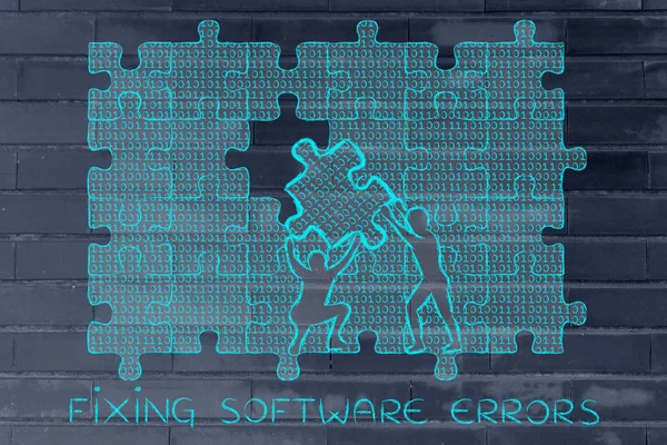 Concept of fixing software errors