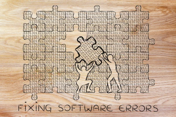 Concept of fixing software errors