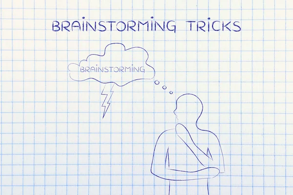 Concept of brainstorming tricks
