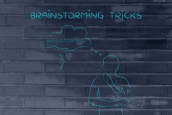 Concept of brainstorming tricks