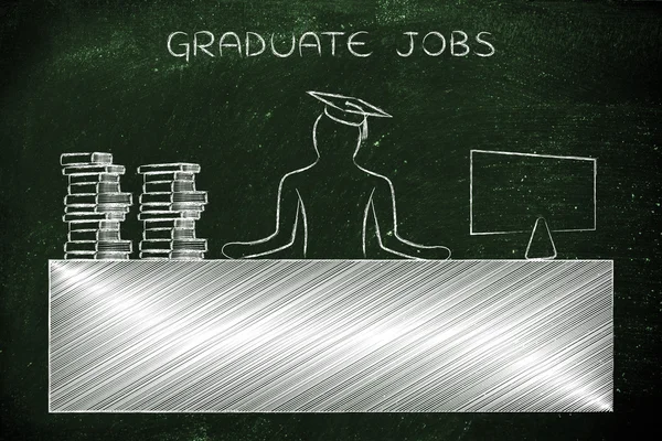 Concept of graduate jobs