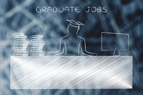 Concept of graduate jobs