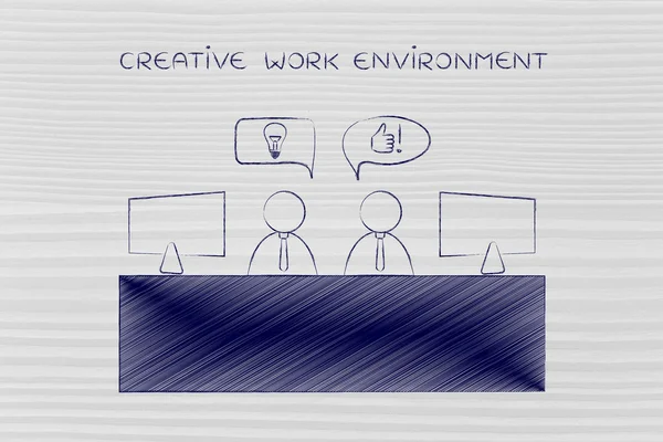 Concept of creative work environment