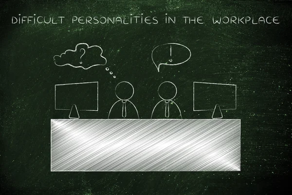 Concept of difficult personalities in the workplace