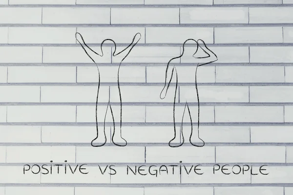 Positive vs negative people reactions