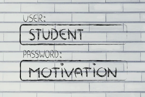 User Student, password Motivation