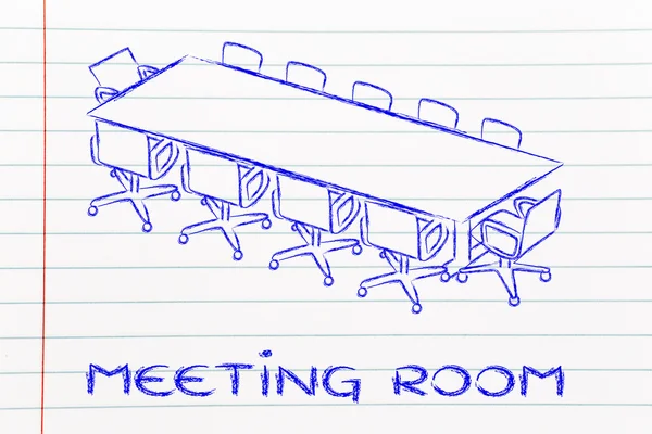 Meeting room or board room design