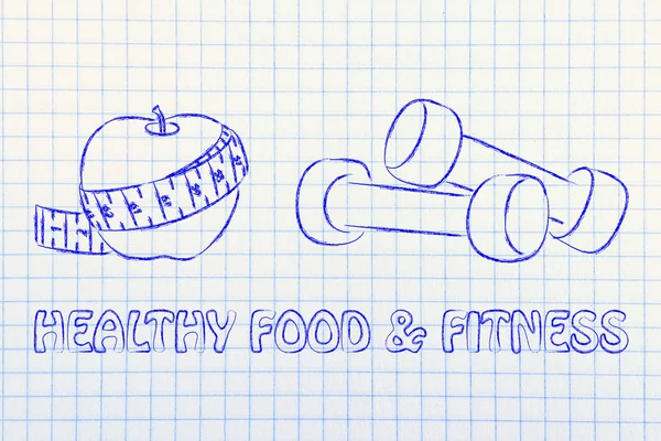 Fit life and healthy food