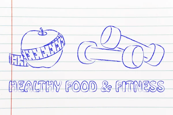 Fit life and healthy food