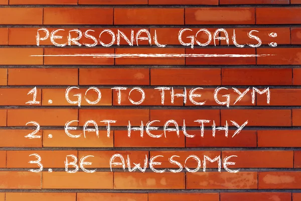 Personal goals for 2015
