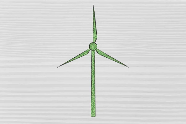 Alternative energy illustration