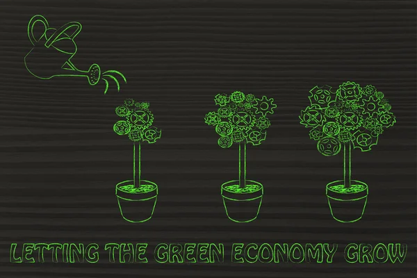 Sustaining the green economy