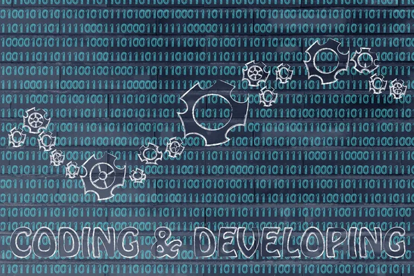 Concept of coding & developing