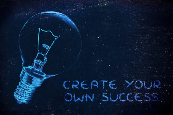 Create your own success illustration