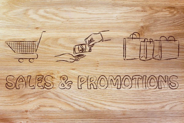 Sales & promotions illustration