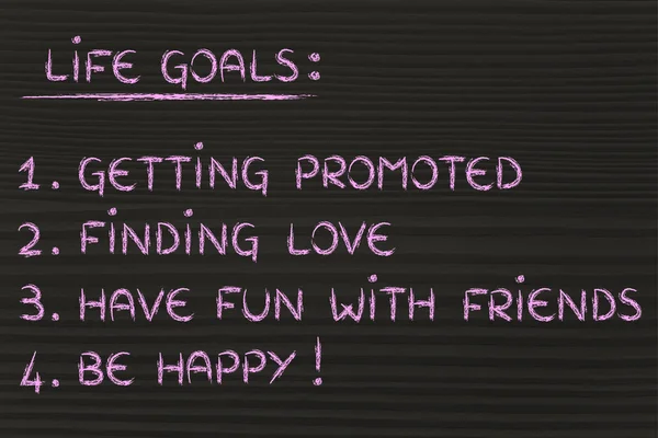 List of life goals