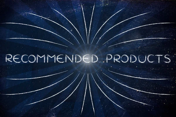 Recommended Products illustration
