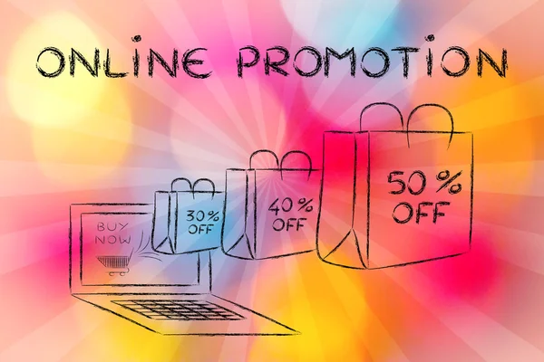 Online Promotion illustration