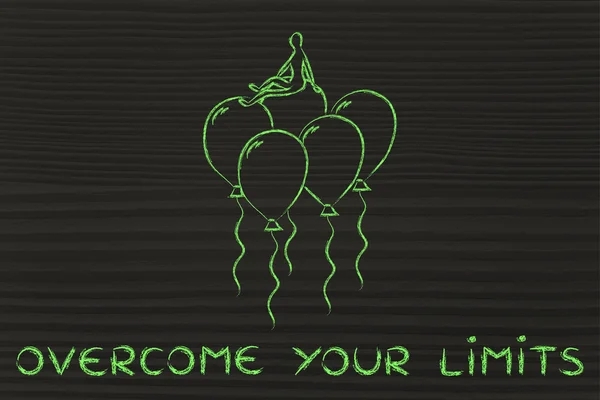 Overcome your limits illustration