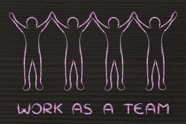 Concept of work as a team