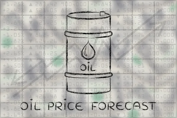 Concept of oil price forecast