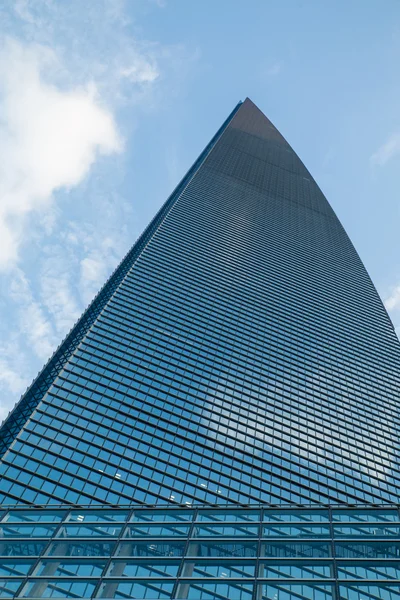 Modern skyscraper business office, corporate building abstract.